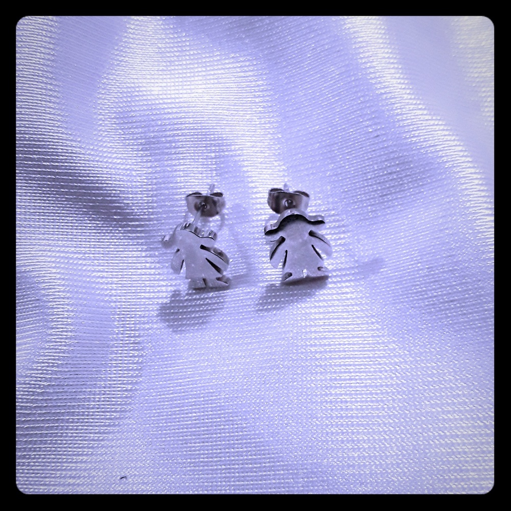 Tous inspired girl earrings
